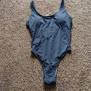 Tempt Me Women High Cut One Piece Swimsuit Tummy Control Low Back Large 12 14